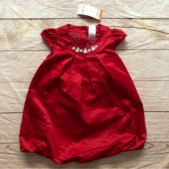 Gem Bubble Dress in Red by Gymboree. NWT - Picture 8 of 8